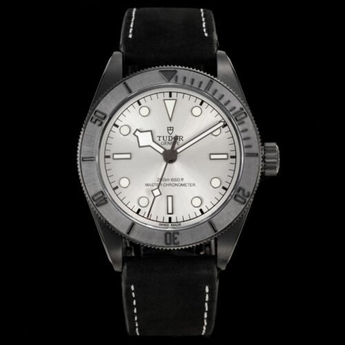 Tudor Bi Wan Black Warrior Back Transparent Watch