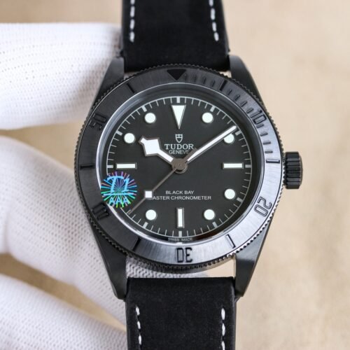 Tudor Bi Wan Black Warrior Back Transparent Watch