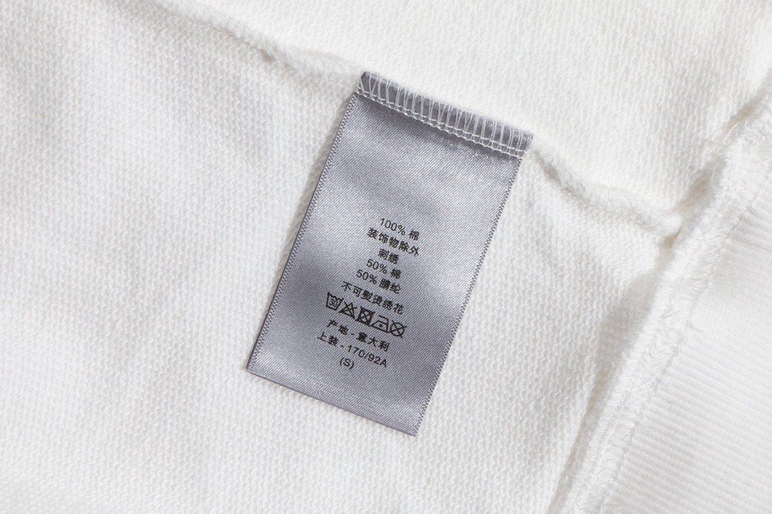 Dior 2025 Autumn/Winter Round Neck Hoodie Classic Print - 图片 8